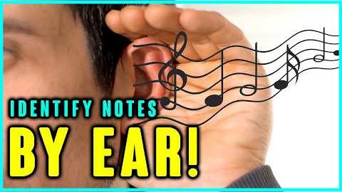 How to Identify Notes By Ear on The Piano - Music Video Lesson by ...