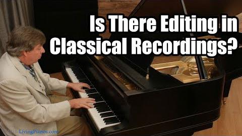Is There Editing in Classical Recordings? - Music Video Lesson by ...