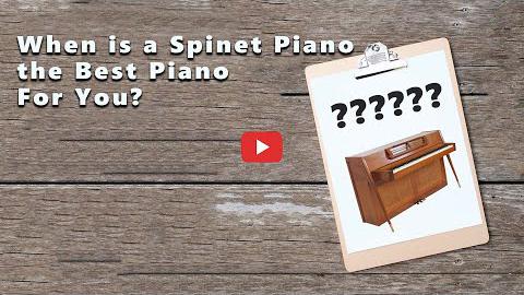 When is a Spinet Piano the Best Piano for You? - Piano Video Lesson by ...